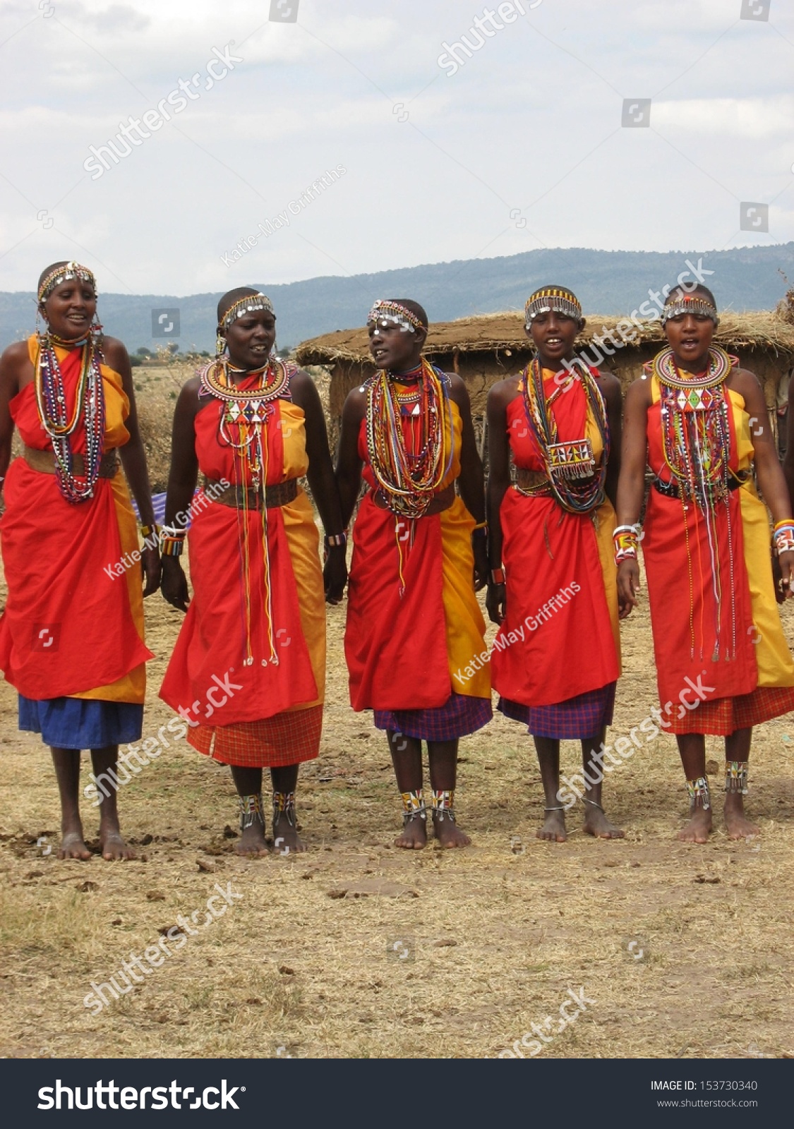 Masai Mara Kenya July 16 Group Stock Photo 153730340 - Shutterstock