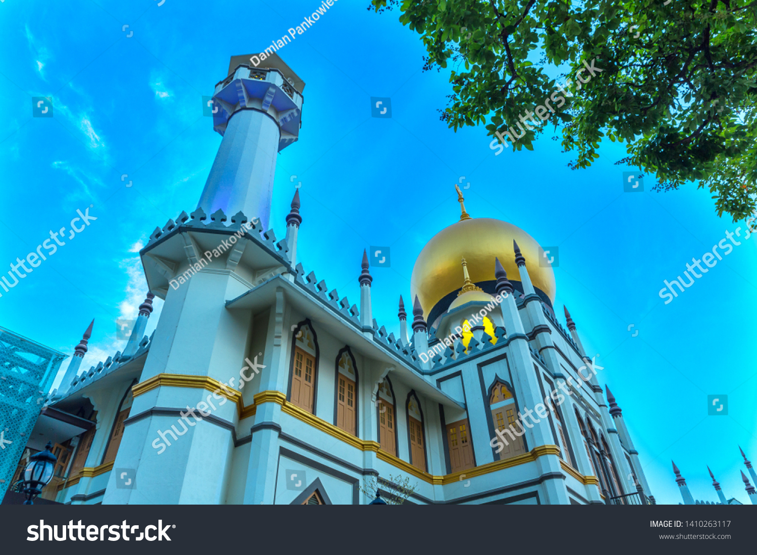 Masjid Sultan Mosque Singapore Stock Photo 1410263117 | Shutterstock