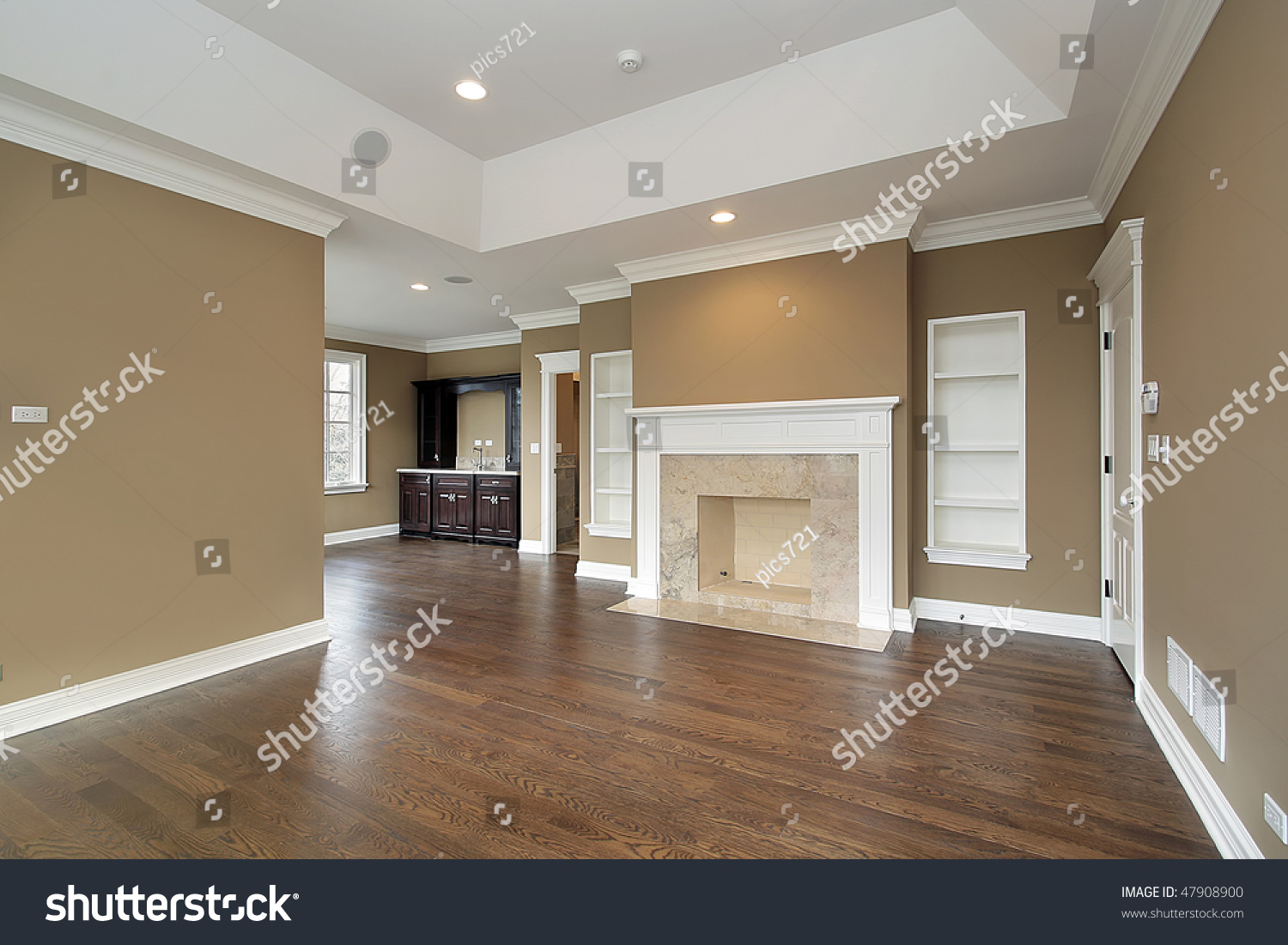 Master Bedroom New Construction Home Marble Stock Photo Edit Now 47908900