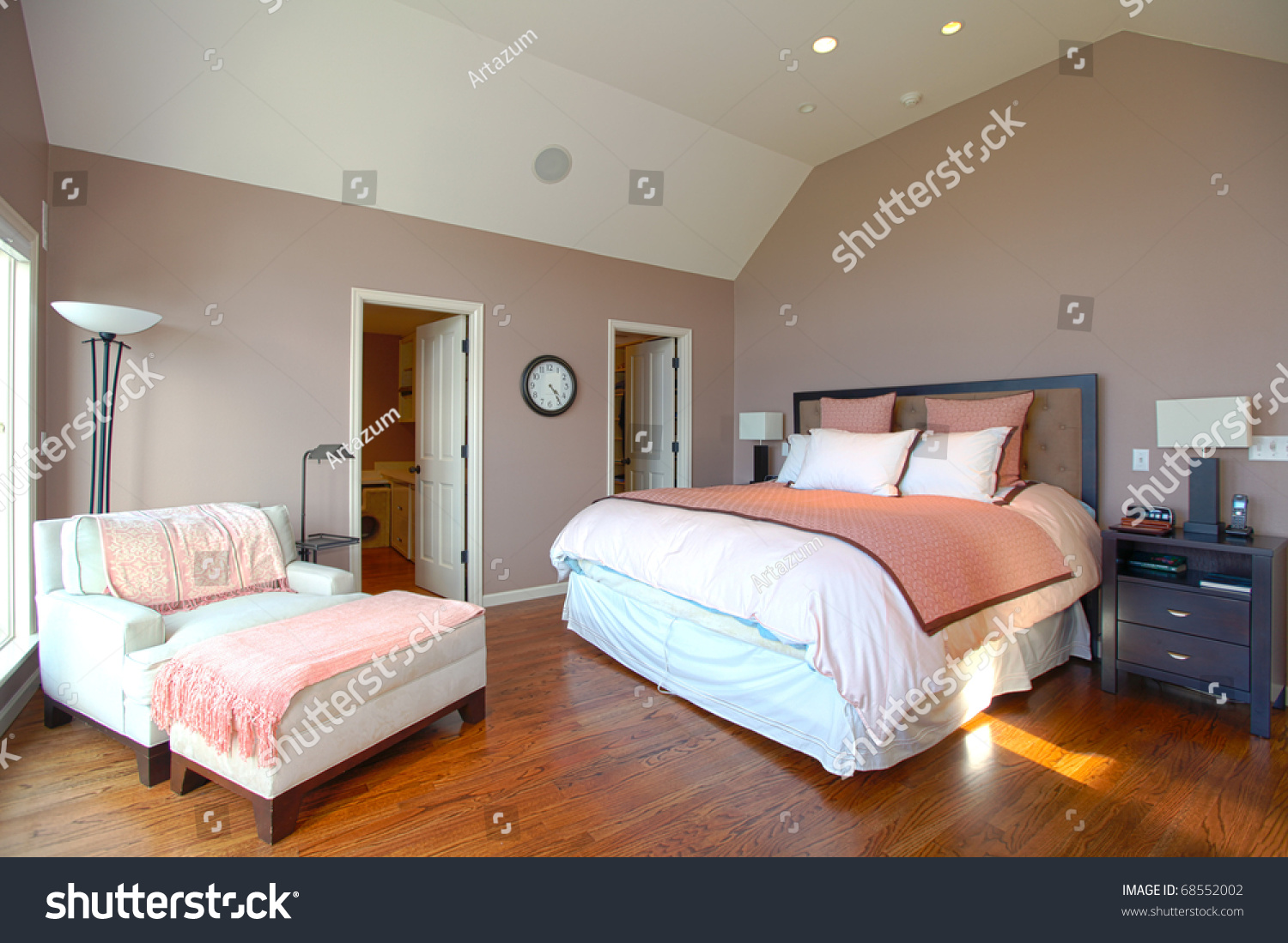master bedroom modern design pink brown stock photo 68552002 master bedroom modern design pink brown stock photo 68552002