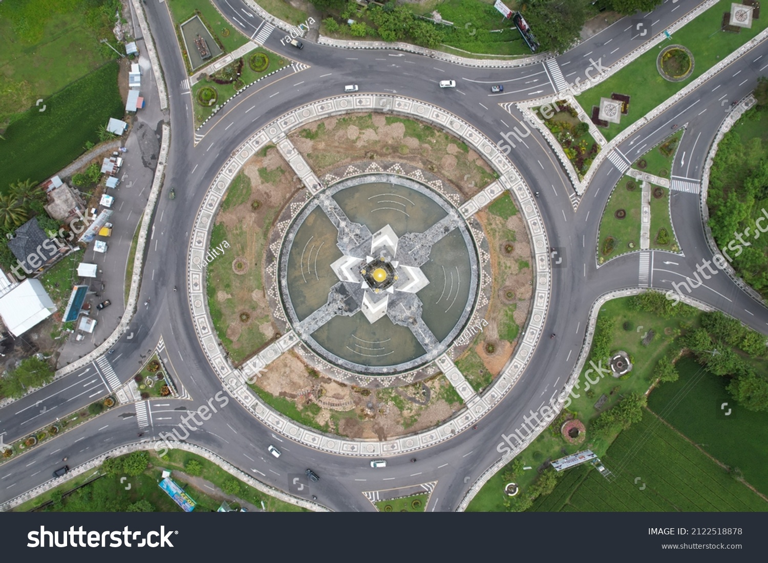 Mataram 13 February 2022 Landmark Tugu Stock Photo 2122518878 ...