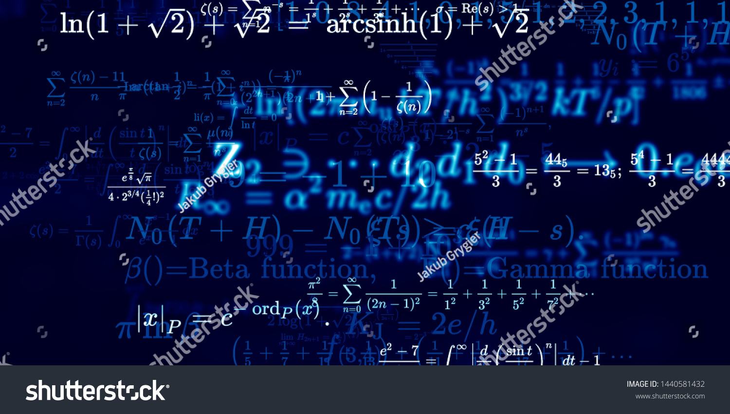 mathematics-physics-study-2d-illustration-set-stock-illustration