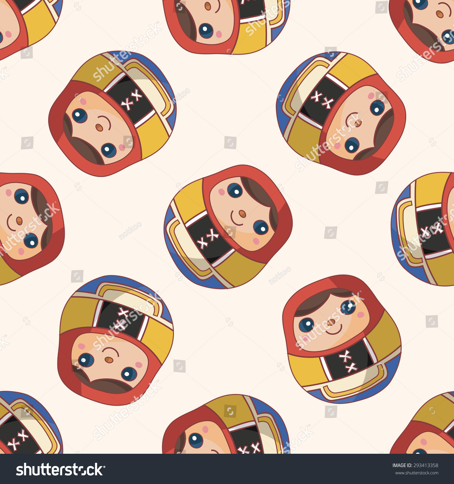 matryoshka doll cartoon