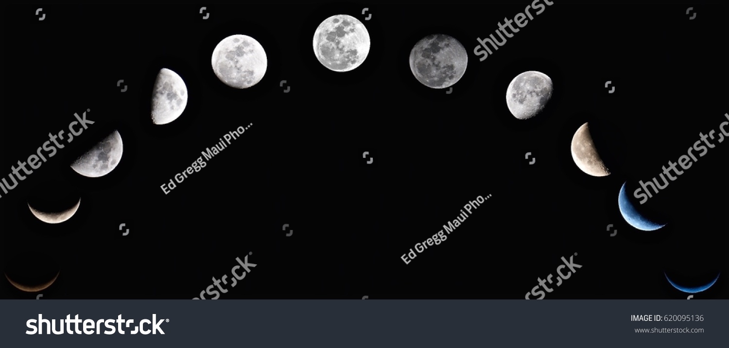 Maui Moon Phase Stock Photo (Edit Now) 620095136 Shutterstock
