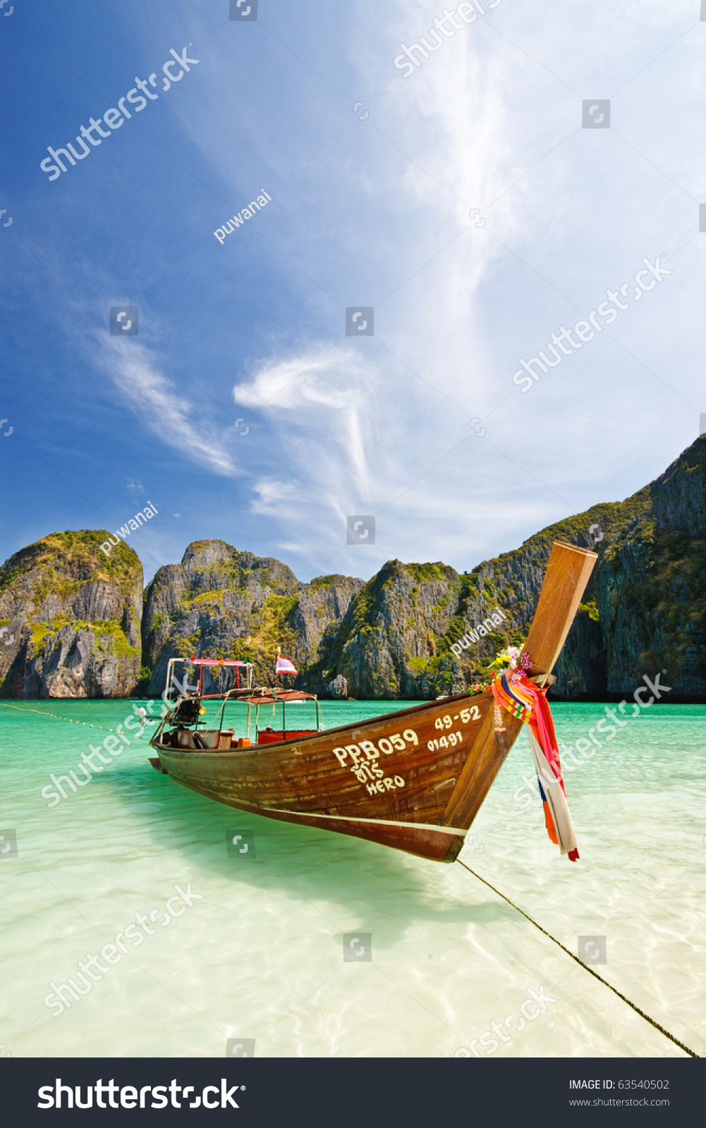 Maya Bay, The Beach Movie, Phiphi Island, Krabi Province, South Of ...