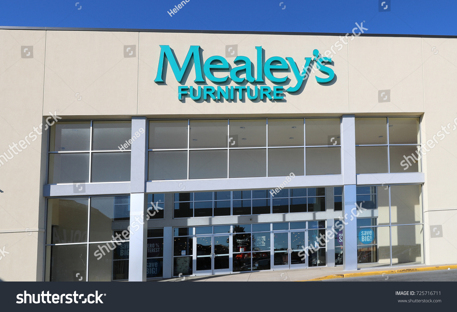 Mealeys Furniture Store Allentown Pa Usa Stock Photo Edit Now