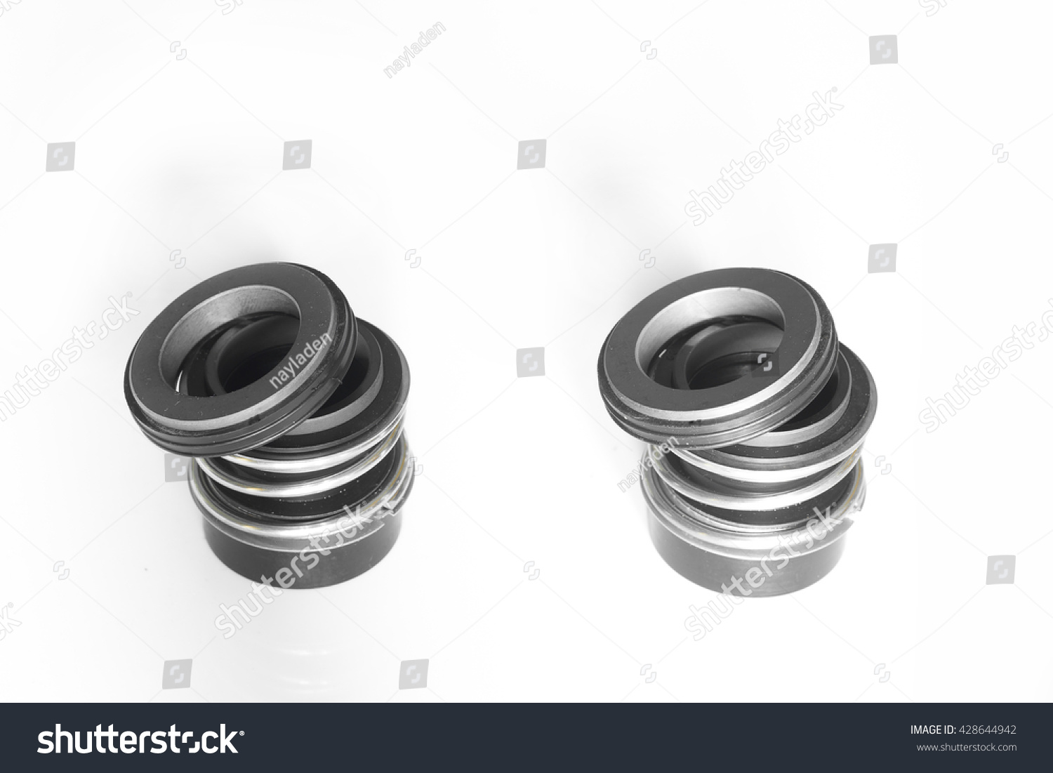 Mechanical Seals Prevent Liquid Leak Industry Stock Photo 428644942