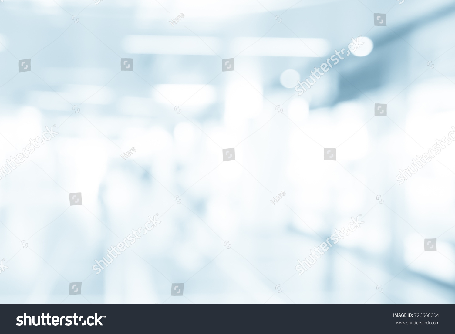 Medical Blurred Background Modern Clinical Center Stock Photo 726660004 ...