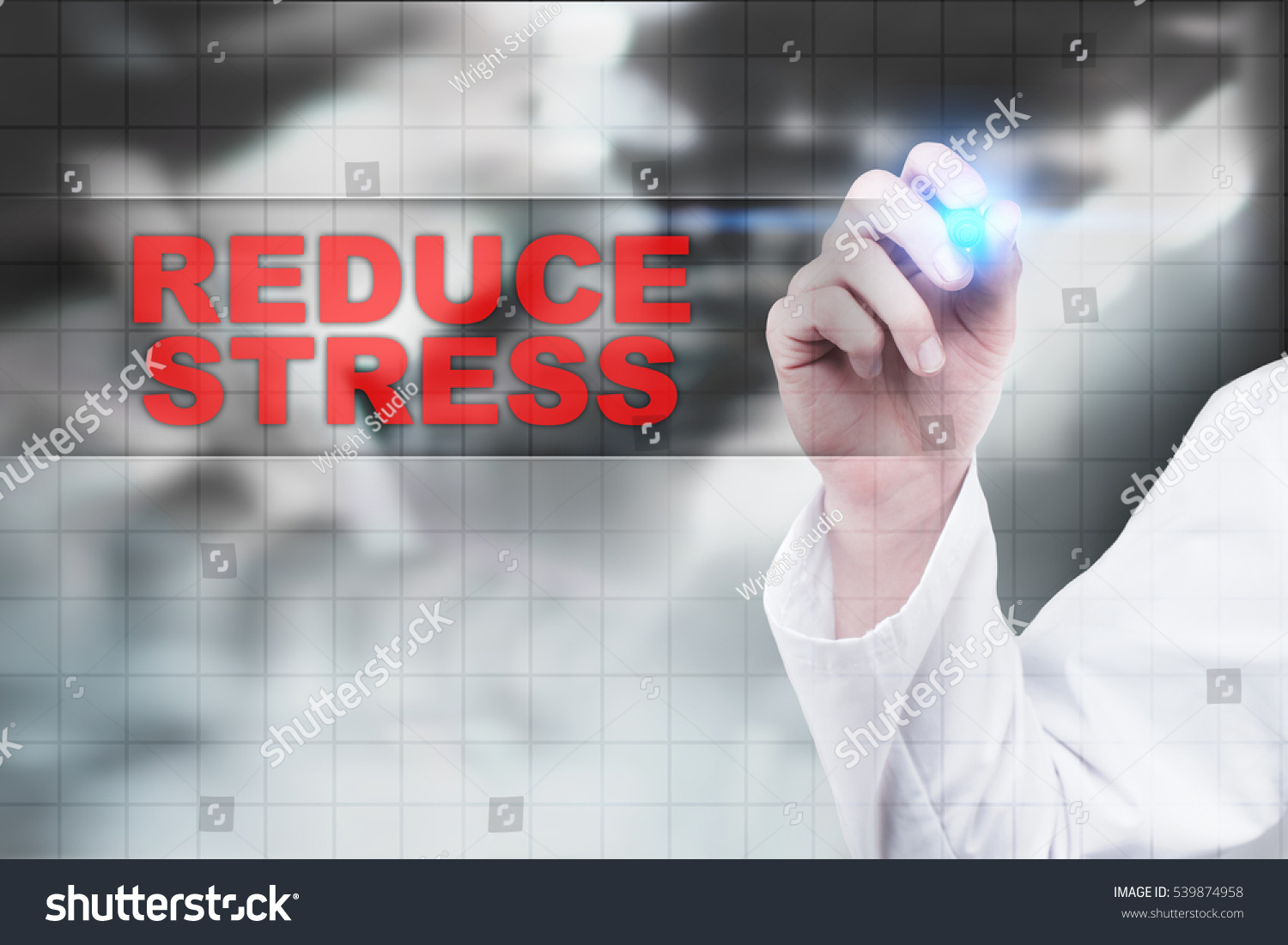 medical-doctor-drawing-reduce-stress-on-stock-photo-539874958