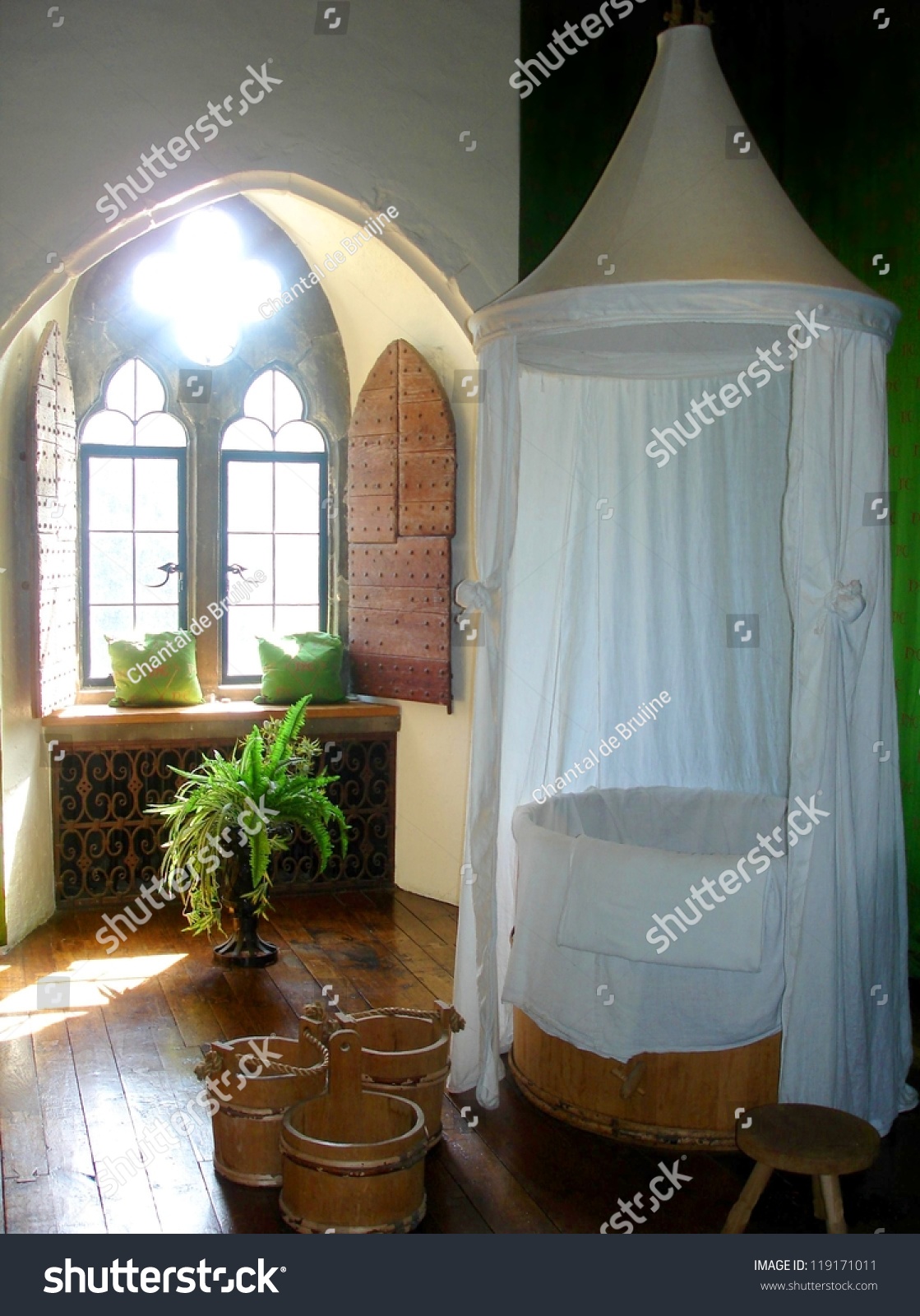 Medieval Bathroom Inside Leeds Castle United Stock Photo Edit Now