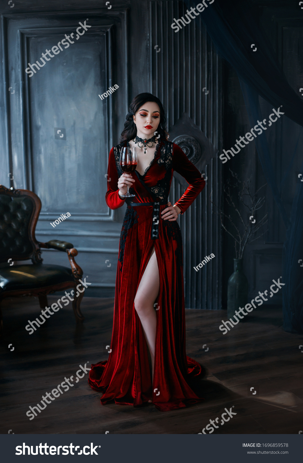 Lady vampire Images, Stock Photos & Vectors | Shutterstock