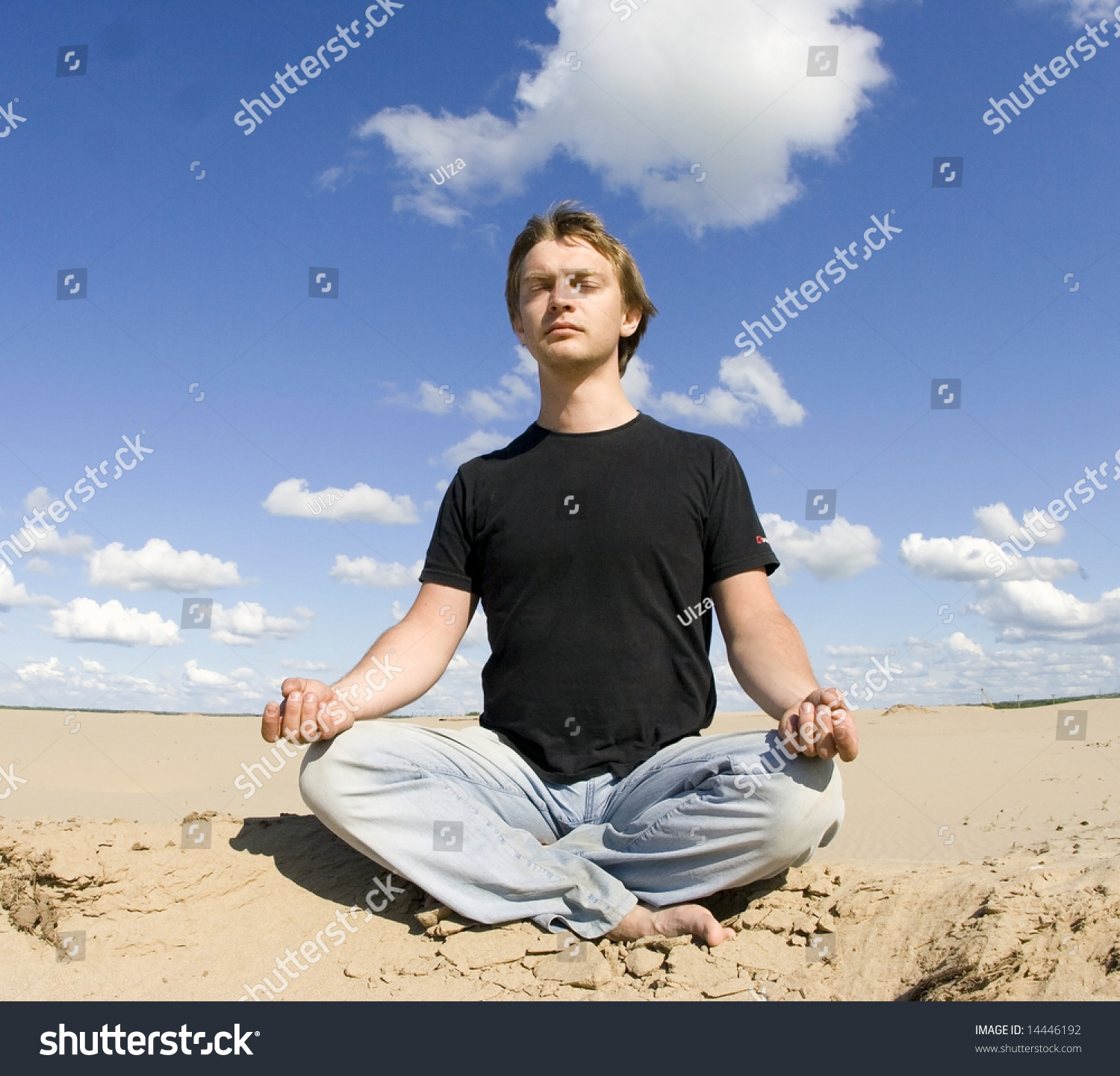 Meditation, Rest, Relaxation, Men Stock Photo 14446192 : Shutterstock