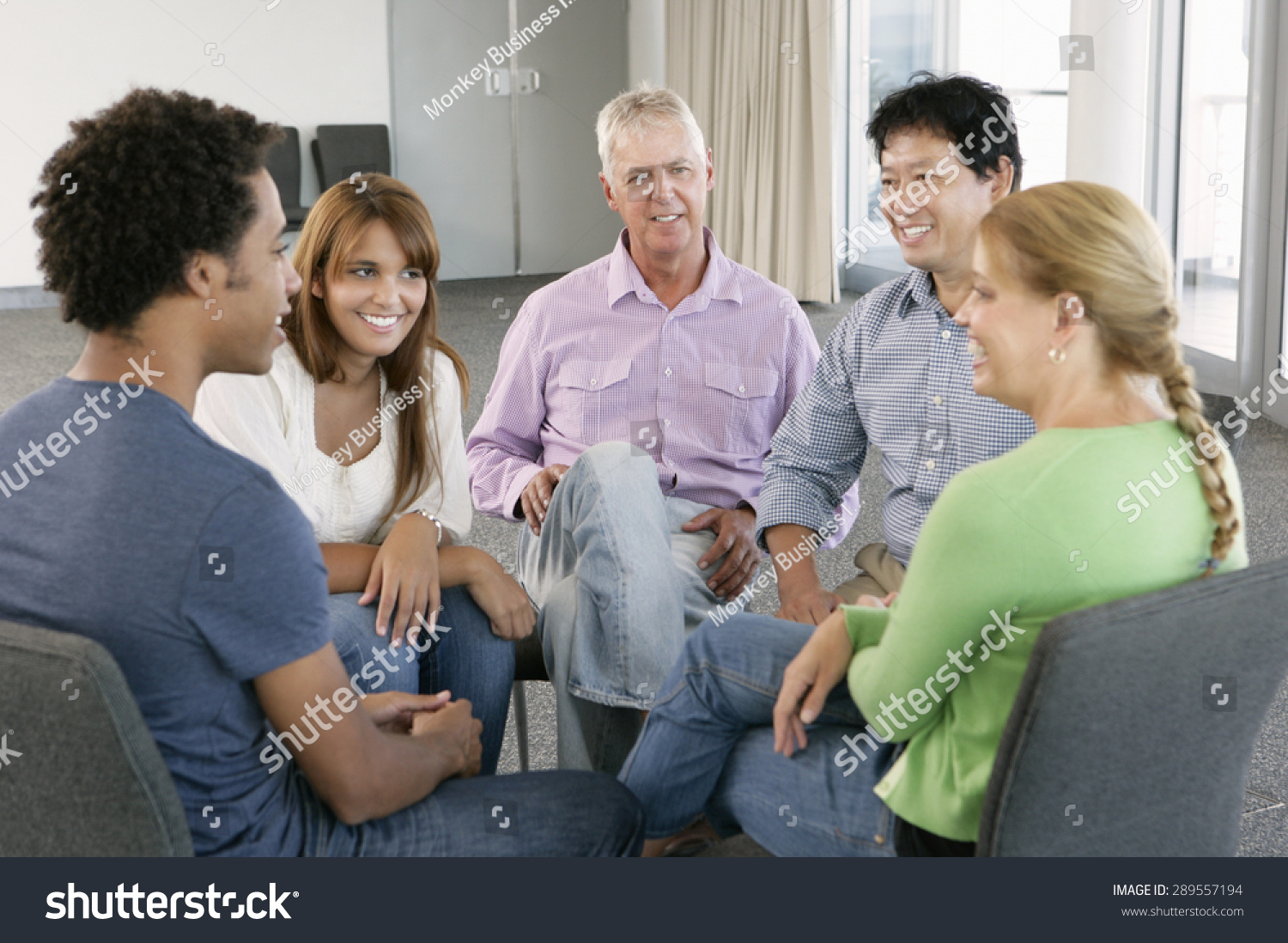 Meeting Support Group Stock Photo 289557194 - Shutterstock