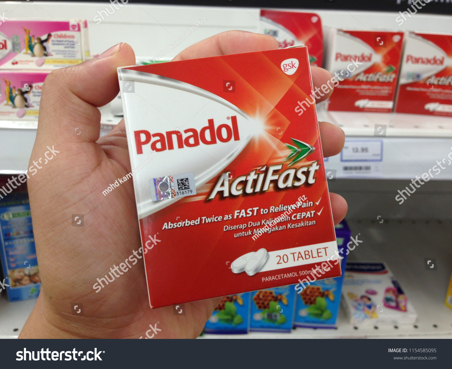 Melakamalaysiaaugust 12 2018 Boxes Panadol Glaxosmithkline Stock Photo Edit Now 1154585095