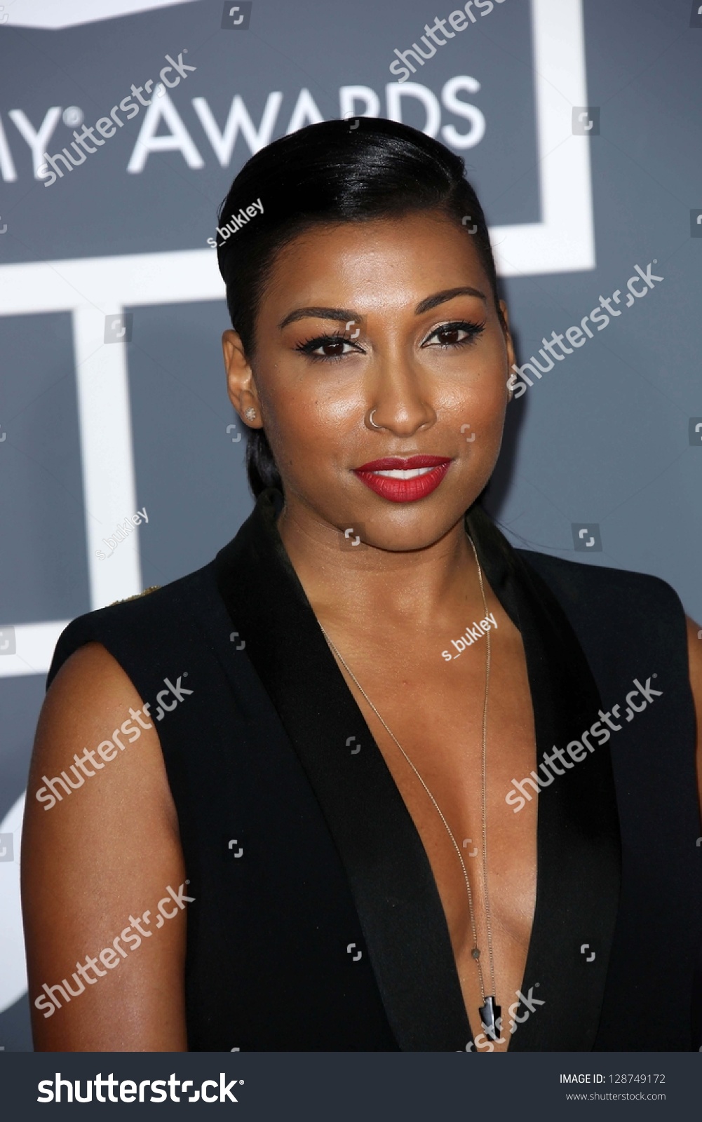 Melanie Fiona 55th Annual Grammy Awards Stock Photo Edit Now 128749172