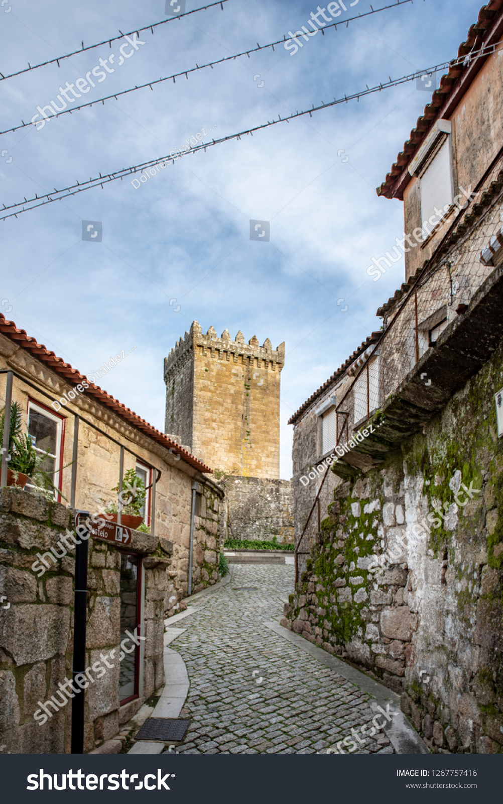 Melgaco Portugal December 2018 Castle Tower Stock Photo Edit Now 1267757416