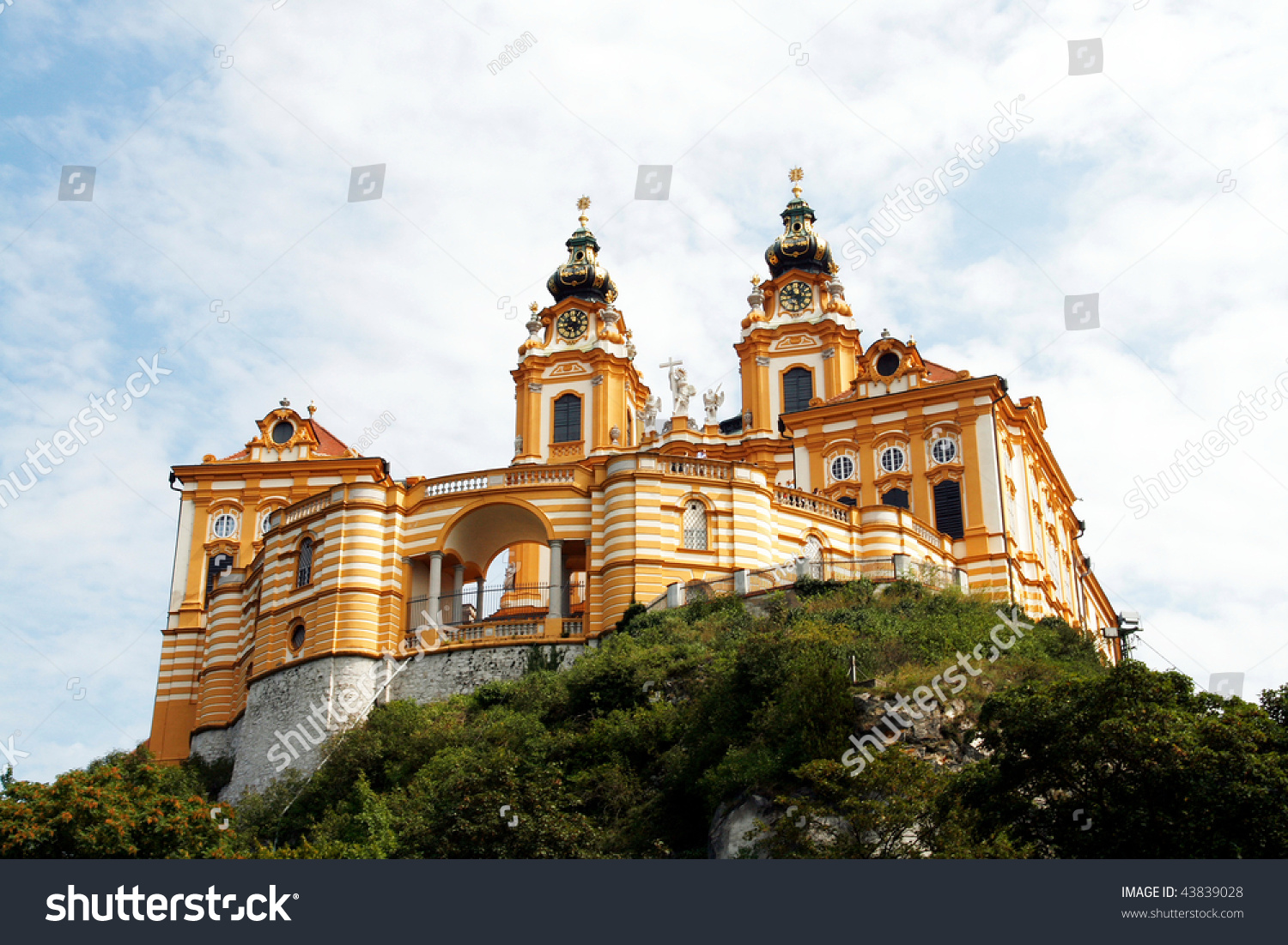 Melk Abbey (Stift Melk) - Great Benedictine Monastery In Austria. It Is ...