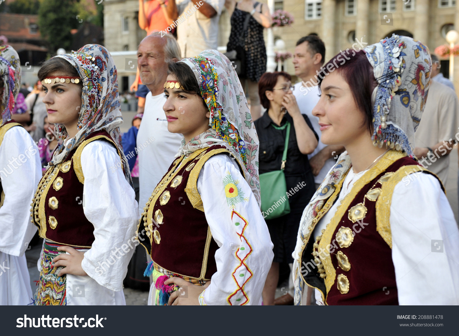 Members Folk Group Albanian Culture Society Stock Photo 208881478 ...