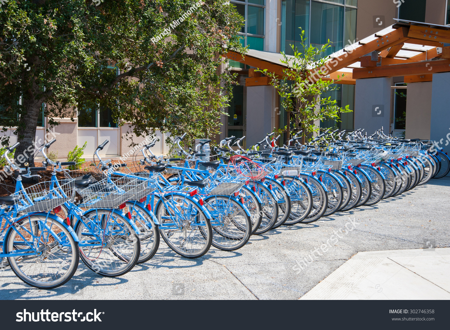 Menlo Park Ca August 1 Bicycles Stock Photo Edit Now