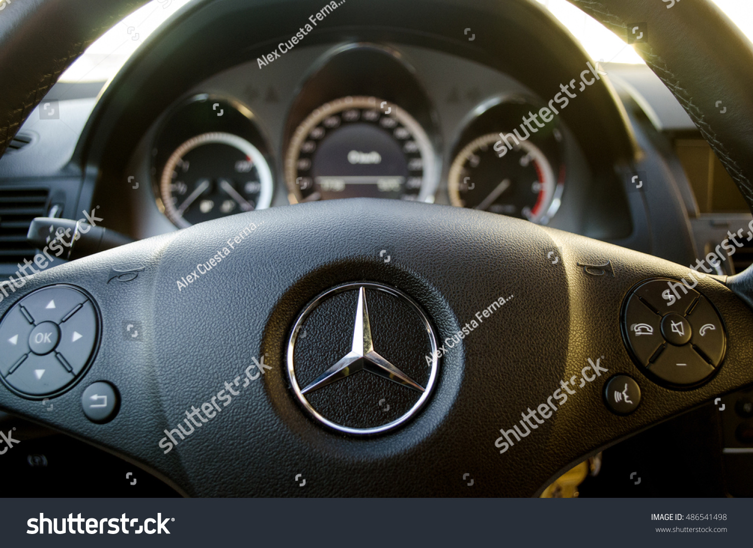 Mercedes Benz Stock Photo 486541498 : Shutterstock