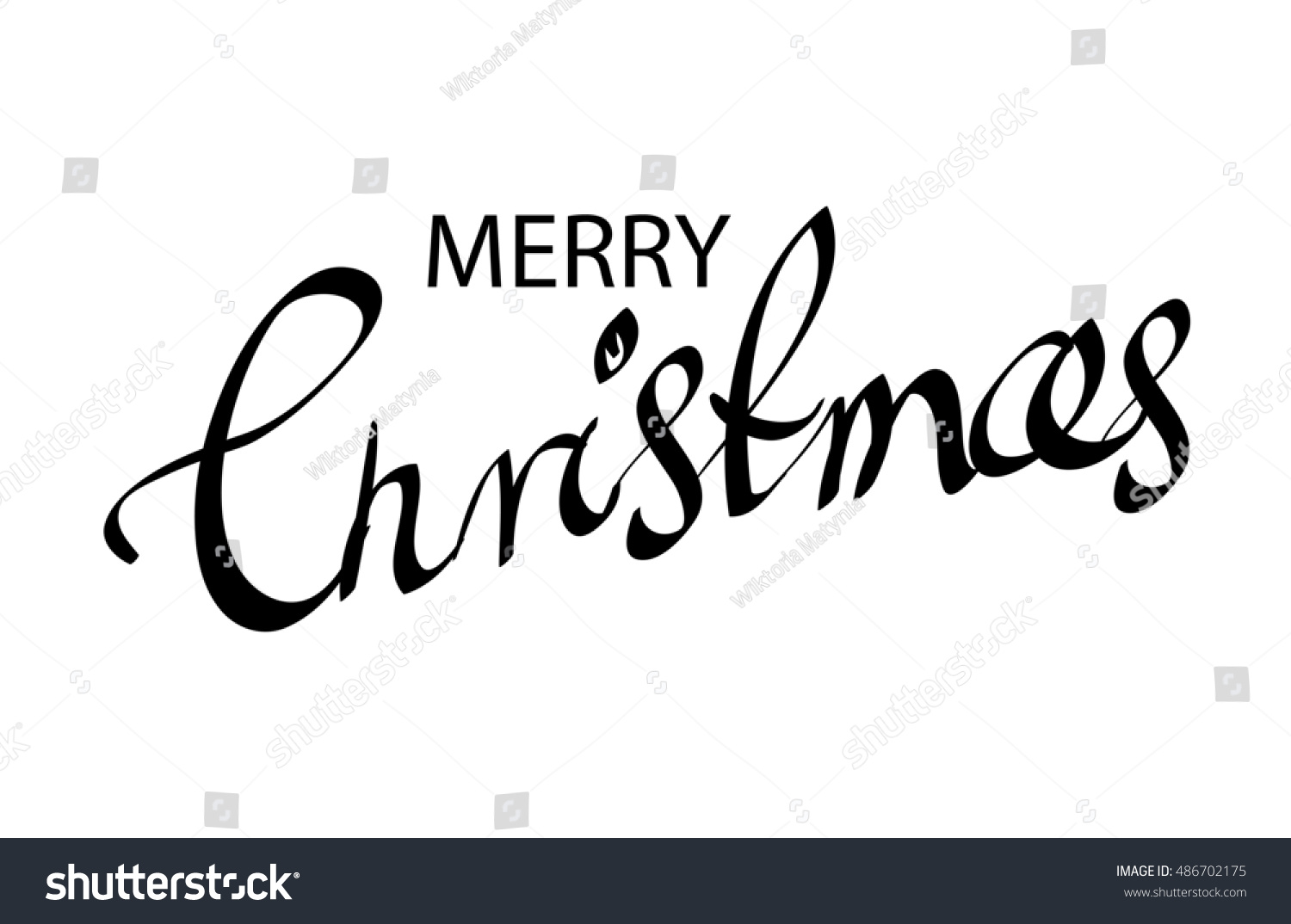 Merry Christmas Stock Photo 486702175 : Shutterstock