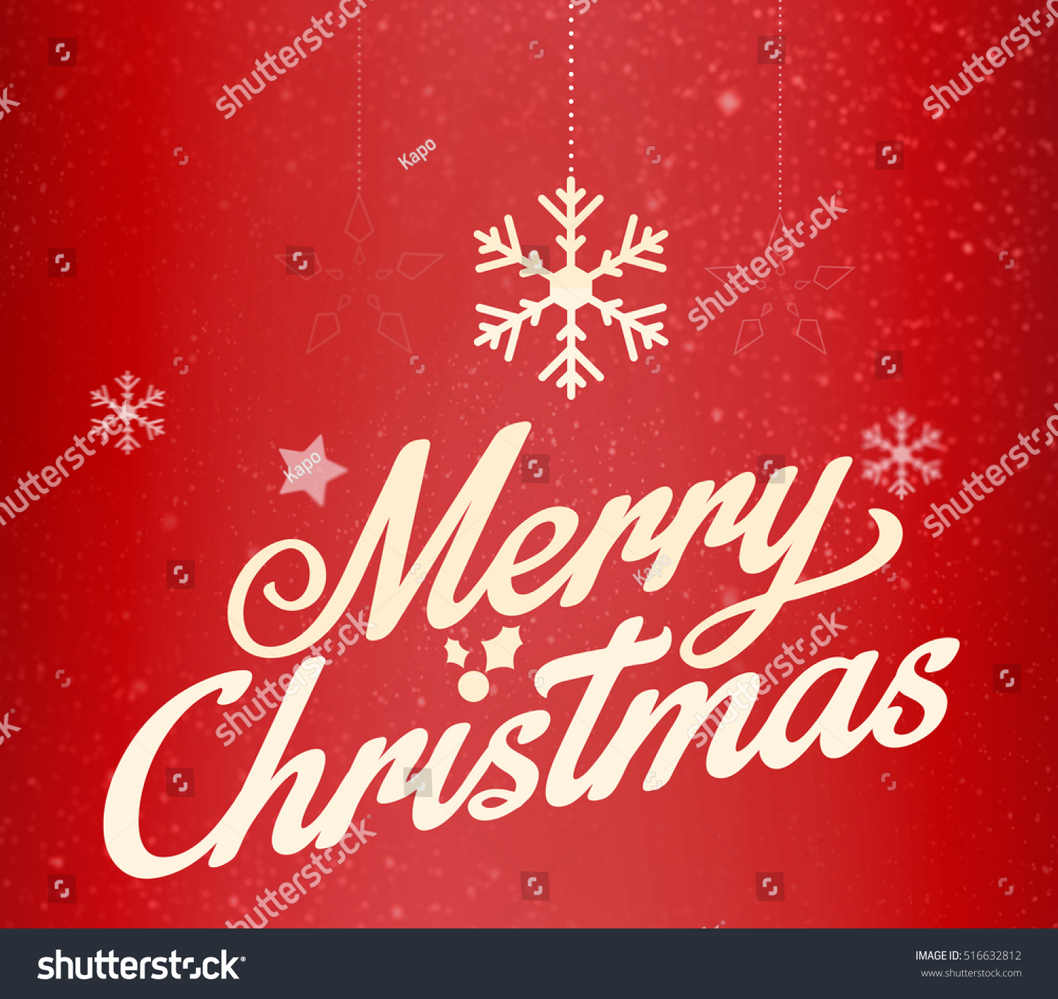 Merry Christmas Gold Glittering Lettering Design Stock Photo 516632812 : Shutterstock