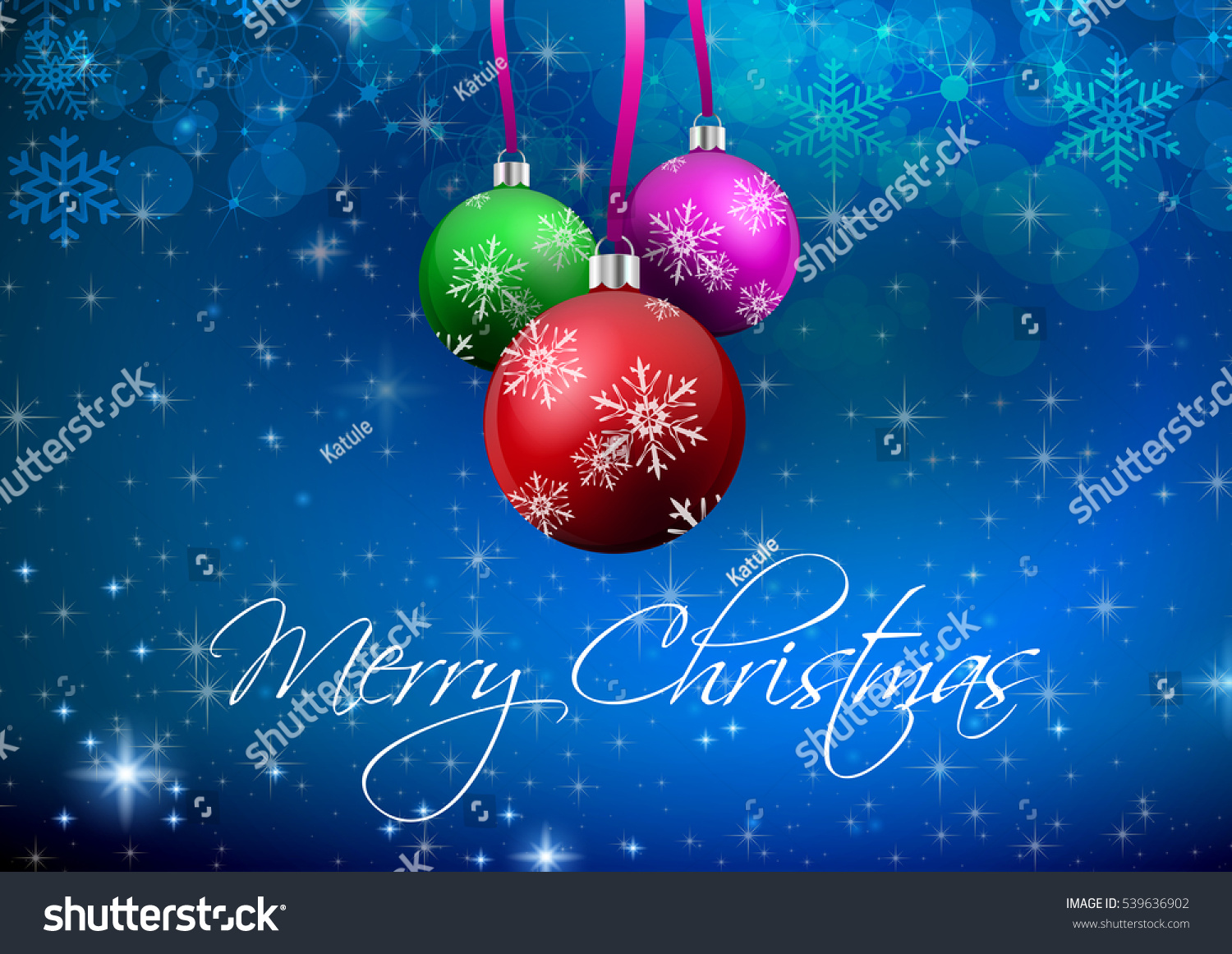 Merry Christmas Wallpaper Stock Illustration 539636902 - Shutterstock
