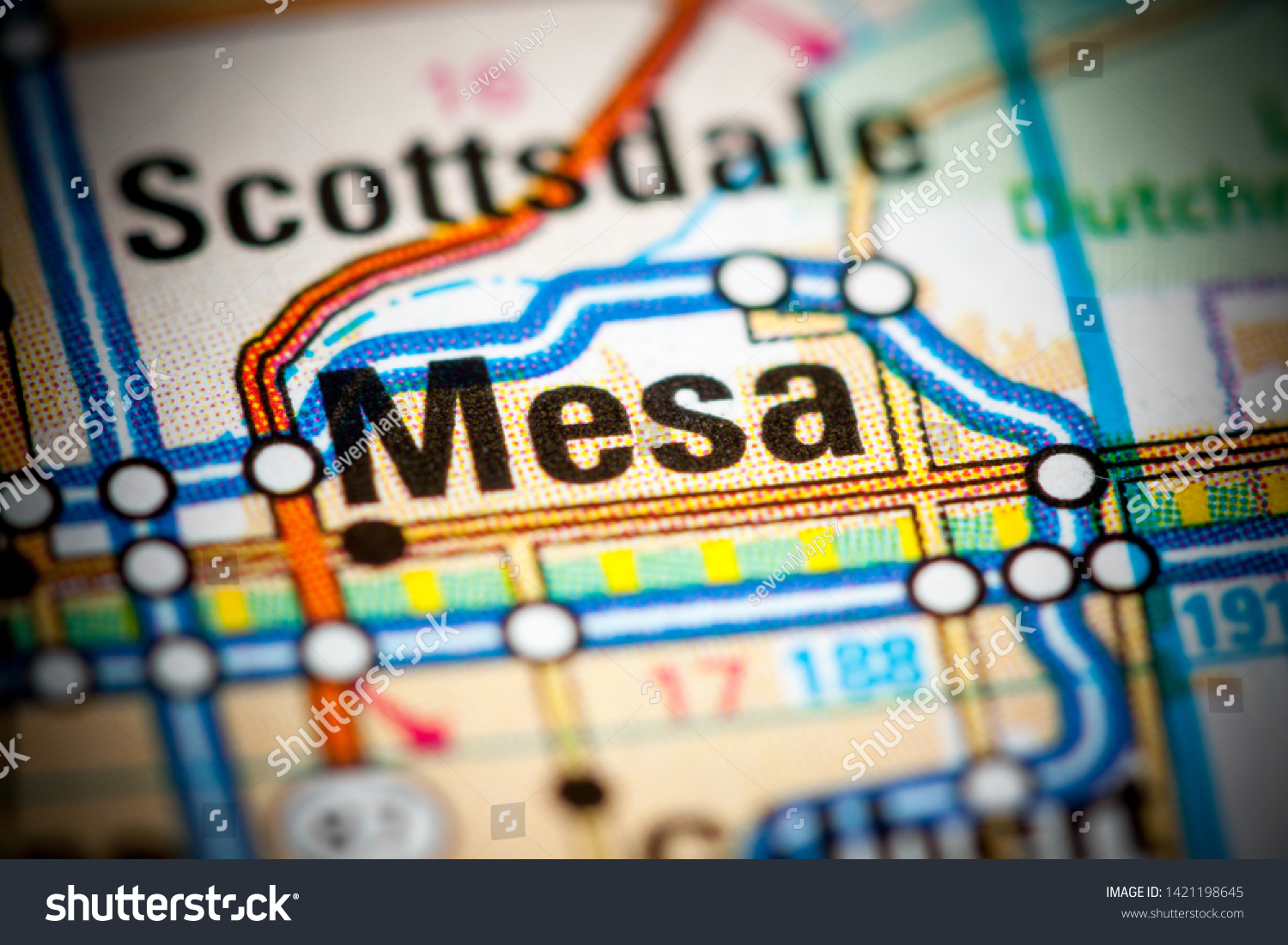 417 Mesa Arizona Map Images Stock Photos Vectors Shutterstock   Stock Photo Mesa Arizona Usa On A Map 1421198645 