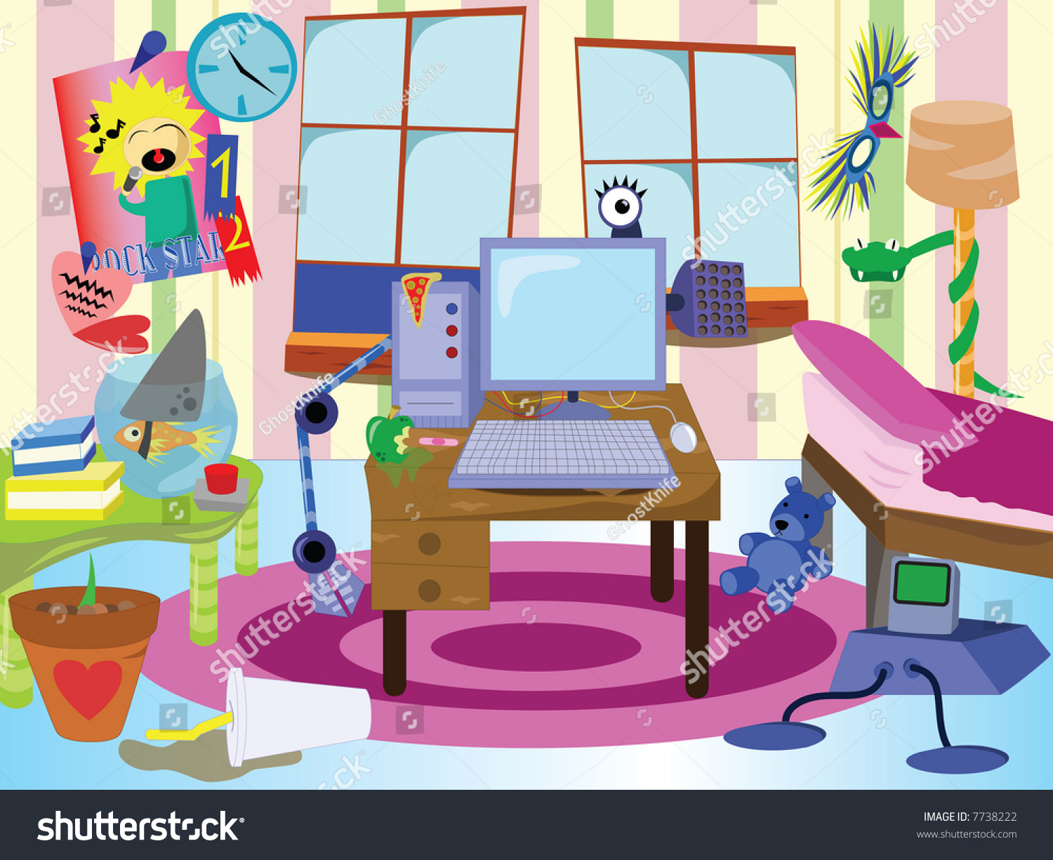 clipart messy room - photo #7