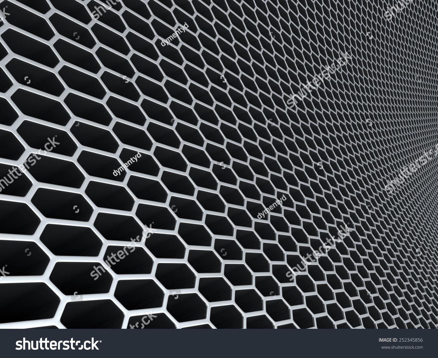 Metal Grid Wall Stock Illustration 252345856 Shutterstock