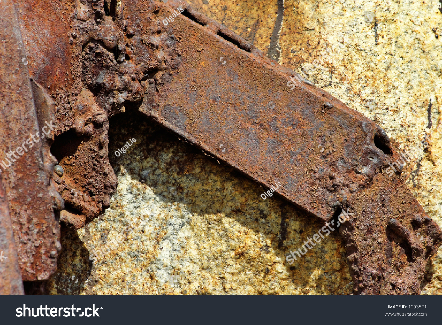 Metal In Corrosion And Rust Stock Photo 1293571 : Shutterstock