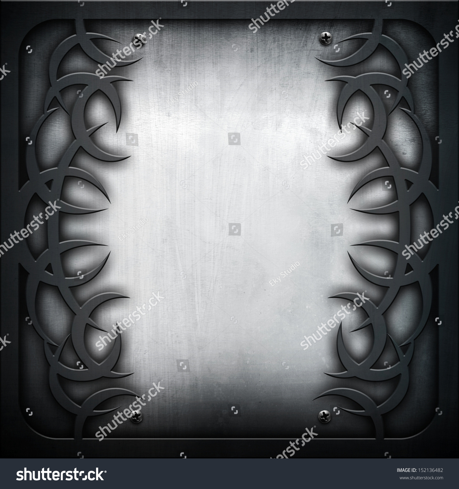 Metal Pattern Background Stock Photo 152136482 : Shutterstock