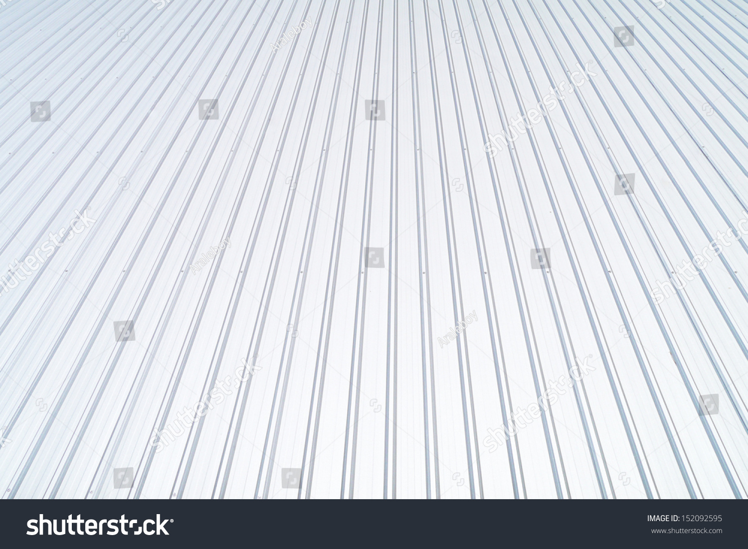 Metal Sheet Grey Color Roof Stock Photo 152092595 | Shutterstock