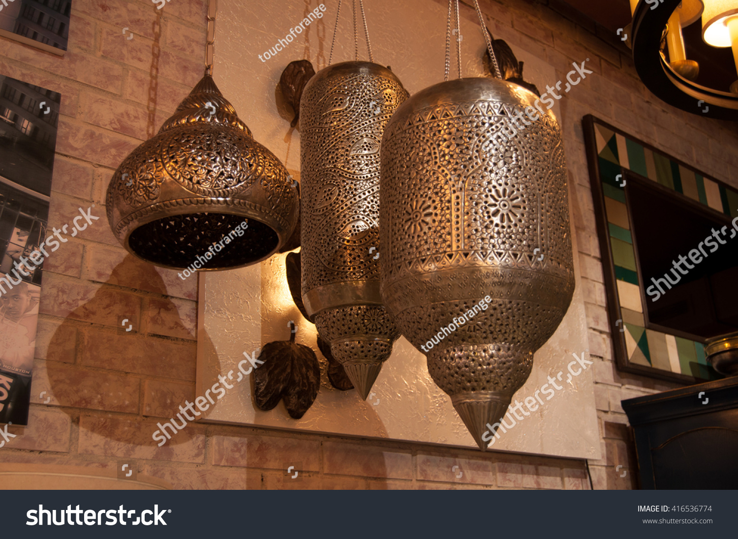 oriental hanging lanterns