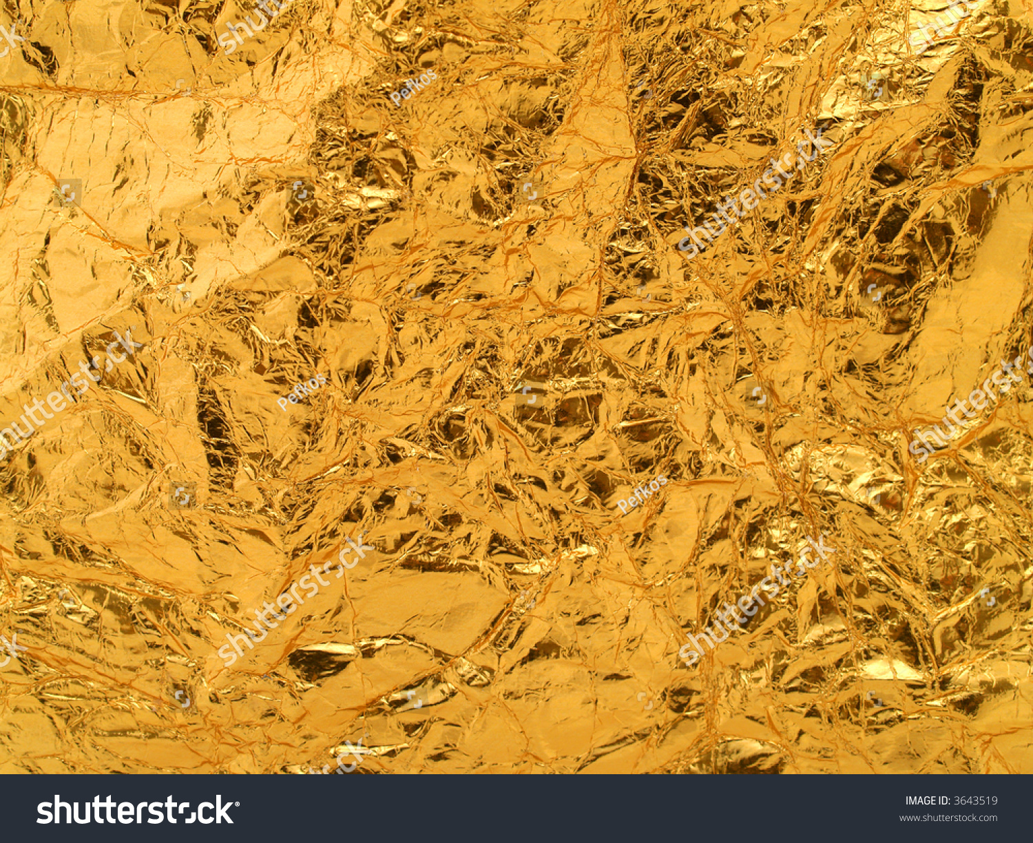 Metalic Gold Surface Stock Photo 3643519 : Shutterstock