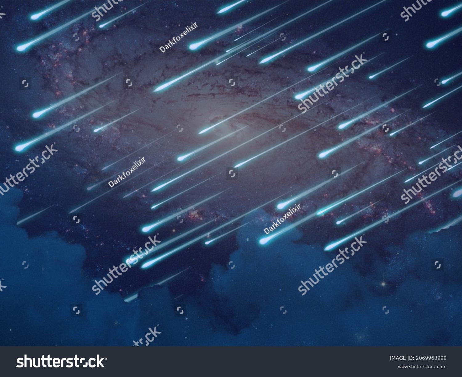 Meteor rain immagini, foto stock e grafica vettoriale Shutterstock