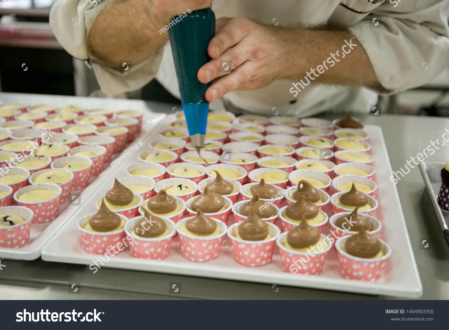 Methods Steps Making Cakes Stock Image Download Now