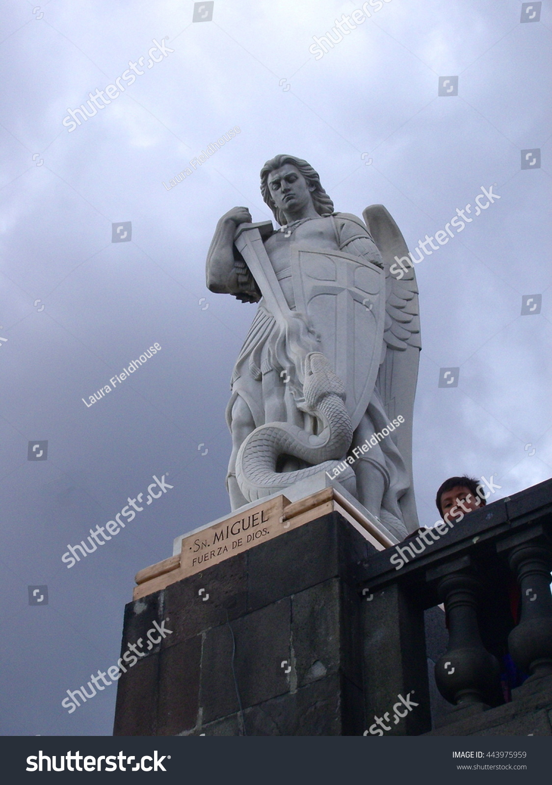 Mexico City Mexico 17jul2010st Michael Archangel Stock Photo 443975959