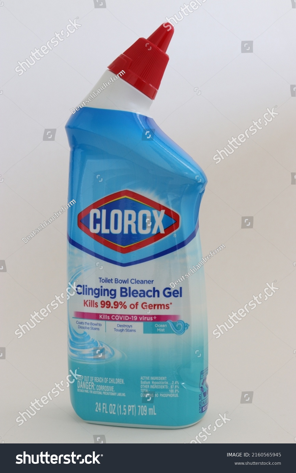 Miami Florida Usa 04282022 Bottle Clorox Stock Photo 2160565945 ...