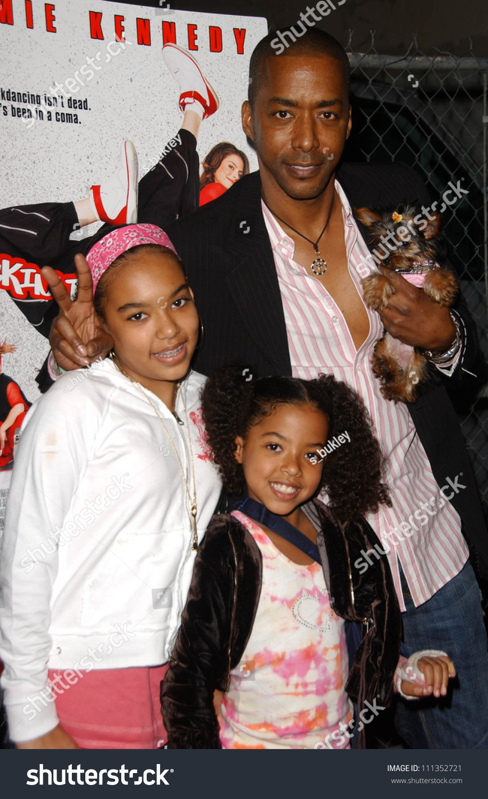 Miguel A. Nunez Jr And Family At The Los Angeles Party For 