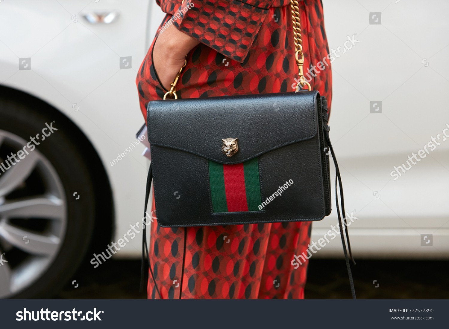 gucci handbag with lion head