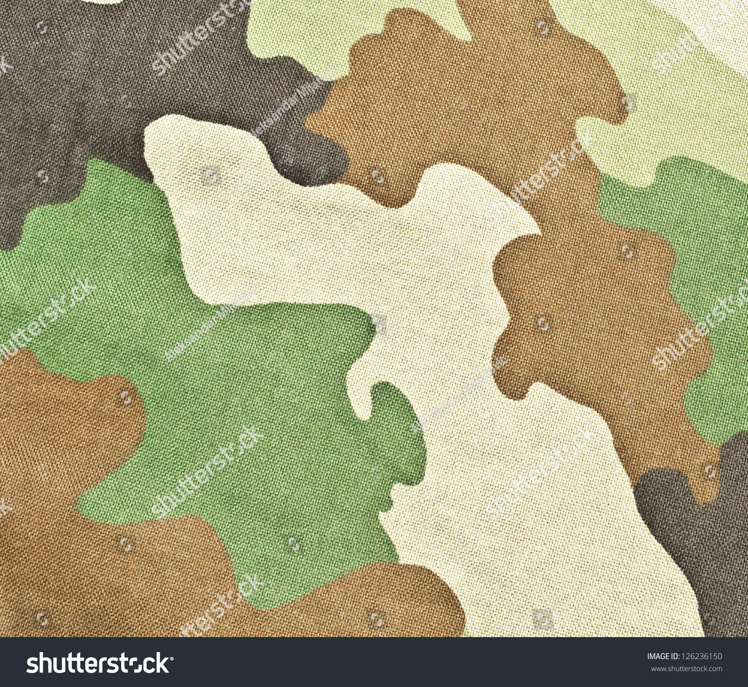Military Texture - Camouflage Stock Photo 126236150 : Shutterstock