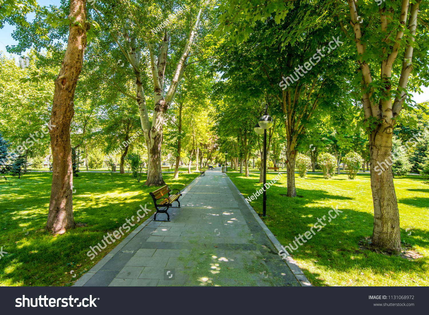 Mimar Sinan Park Kayseri City Turkey Stock Photo Edit Now 1131068972