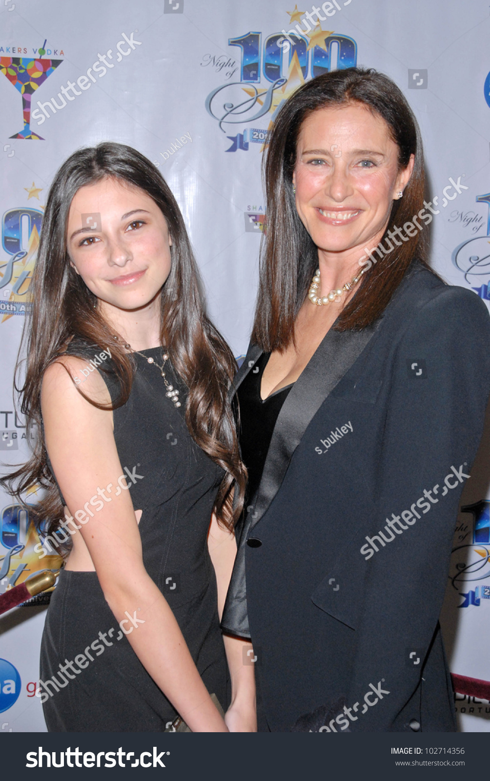 Mimi Rogers Daughter Lucy 2010 Night Stock Photo (Edit Now) 102714356