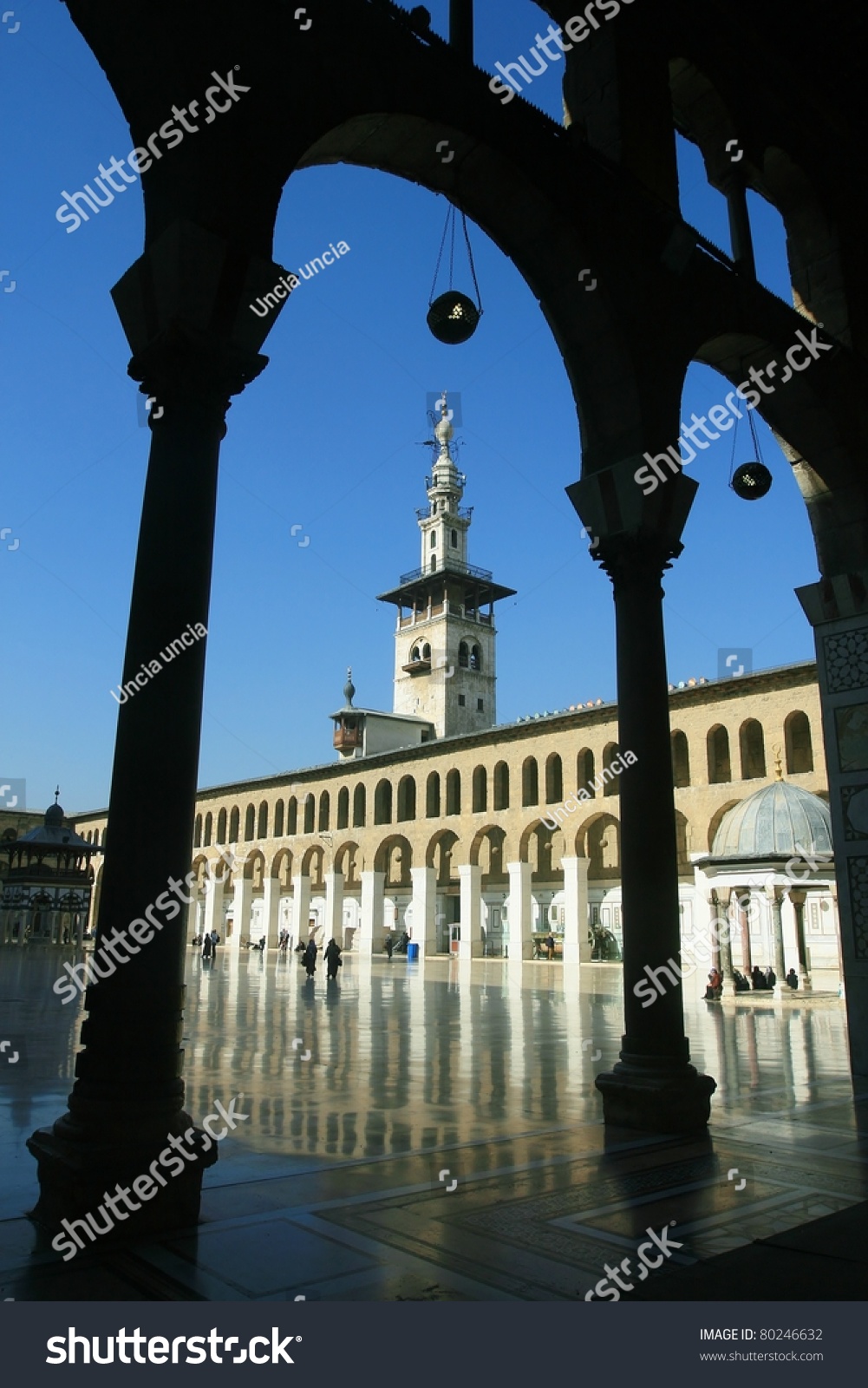 Minaret Jesus Christ Umayyad Mosque Damascus Stock Photo Edit Now