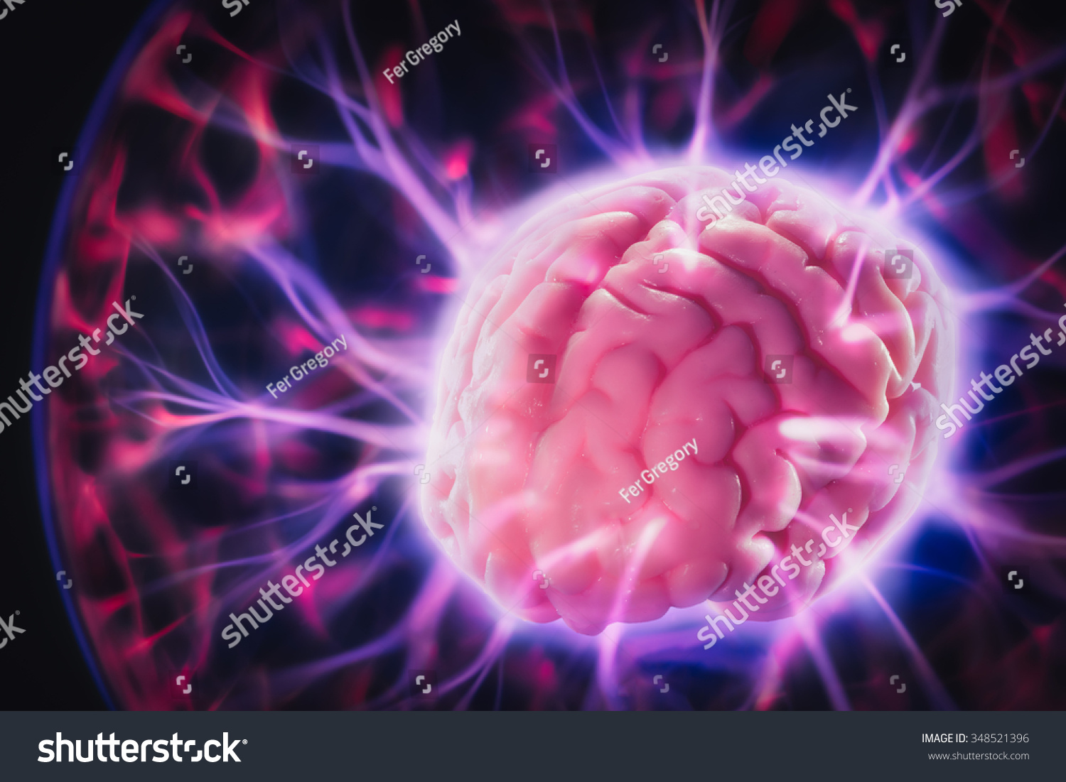 Mind Power Concept Human Brain Light Stock Photo Edit Now