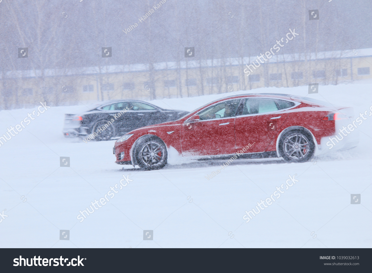 Minsk Belarus March 03 2018 Tesla Stock Photo Edit Now