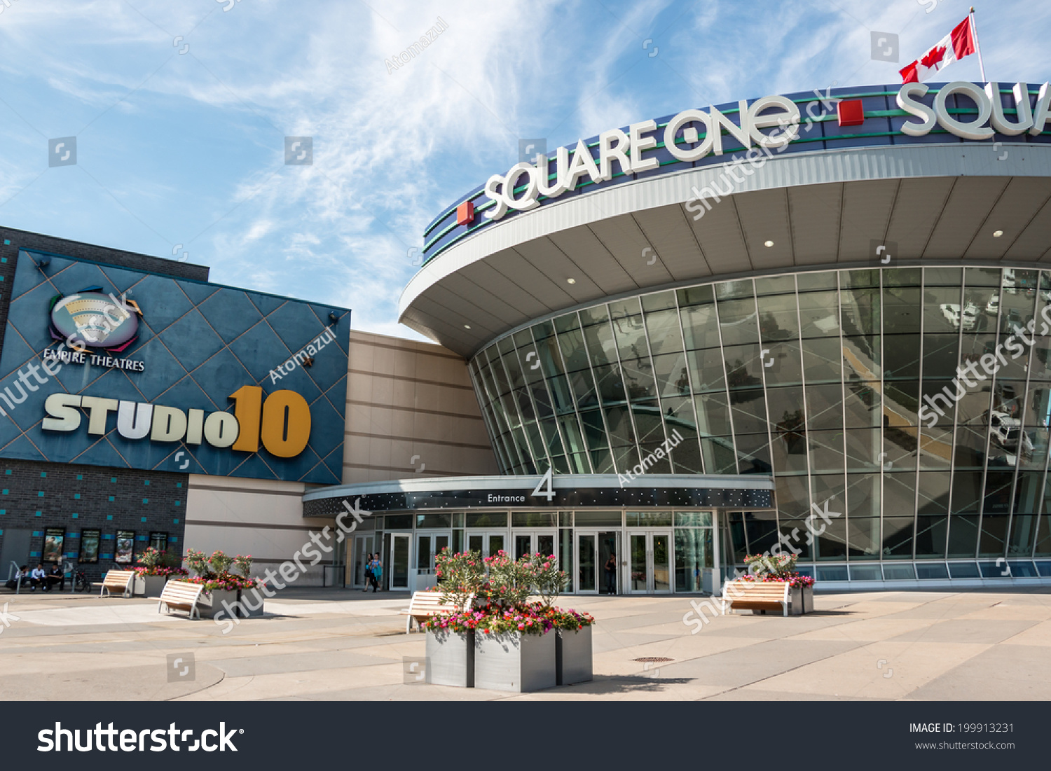 6 212 Square One Shopping Centre Images Stock Photos Vectors   Stock Photo Mississauga Canada June The Entrance To The Square One Shopping Center Located In 199913231 