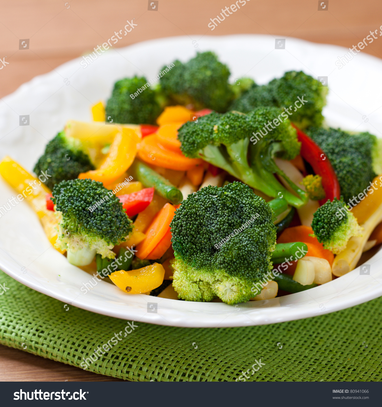 Mixed Cooked Vegetables Stock Photo 80941066 - Shutterstock