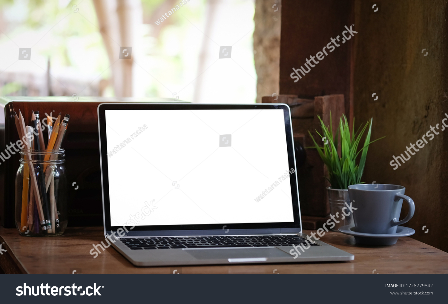 Maquetación Copiar espacio en blanco Concepto Foto de stock 1728779842